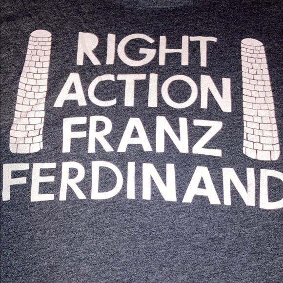 Franz Ferdinand Right Action T-shirt - Picture 2 of 5